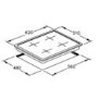 Baumatic BHG610.5SS 60cm Four Burner Gas Hob Stainless Steel