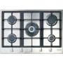 Baumatic BHG710.5SS Five Burner Stainless Steel 72cm Wide Gas Hob