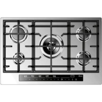 Baumatic BHG770SS Premium-line Five Burner 77cm Gas Hob - Stainless Steel