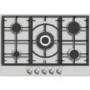 BAUMATIC BHG790SS Black-line 5 Burner 70cm Wide Gas Hob - Stainless Steel