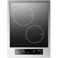 Baumatic BHI400SS Stainless Steel 2 Zone 30cm Domino Induction Hob