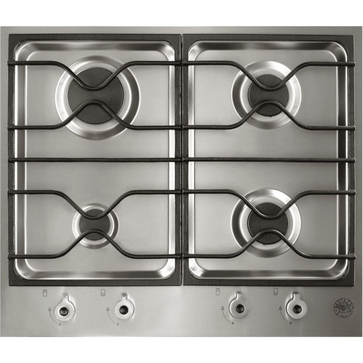Bertazzoni BHOB-PM604-0X Design 60cm Four Burner Gas Hob Stainless Steel