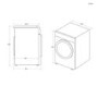 Hoover H-Dry 300 Pro 7kg Integrated Heat Pump Tumble Dryer - White