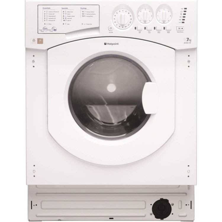 Hotpoint BHWD149 7kg Wash 5kg Dry Integrated Washer Dryer