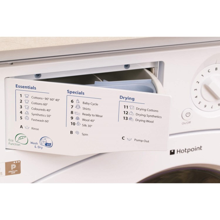 Hotpoint BHWD149 7kg Wash 5kg Dry Integrated Washer Dryer