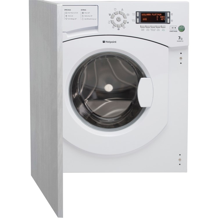 GRADE A1 - Hotpoint BHWMD732 7kg 1300rpm Integrated Washing Machine