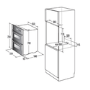 Refurbished Hisense BID75211XUK 60cm Double Built Under Electric Oven Stainless Steel