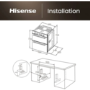 Hisense Built-Under Electric Double Oven - Stainless Steel
