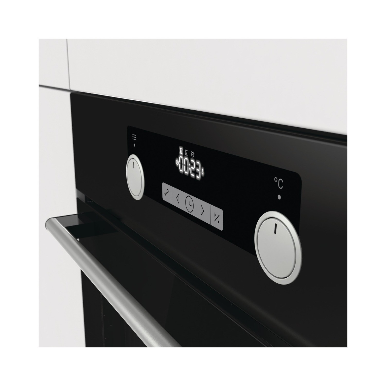 Hisense 71L Multifunction Electric Single Oven Black BI3221ABUK