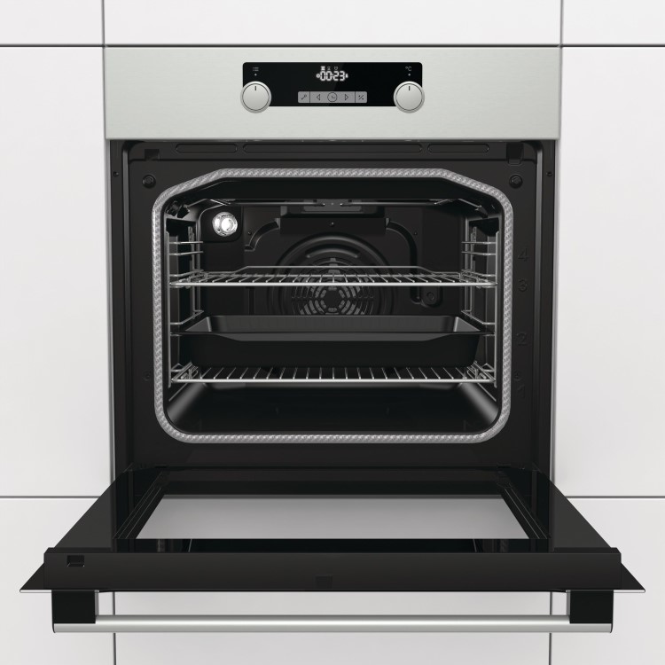 Hisense BI5228PXUK Electric Built-in Single Oven With Pyrolytic Cleaning - Stainless Steel