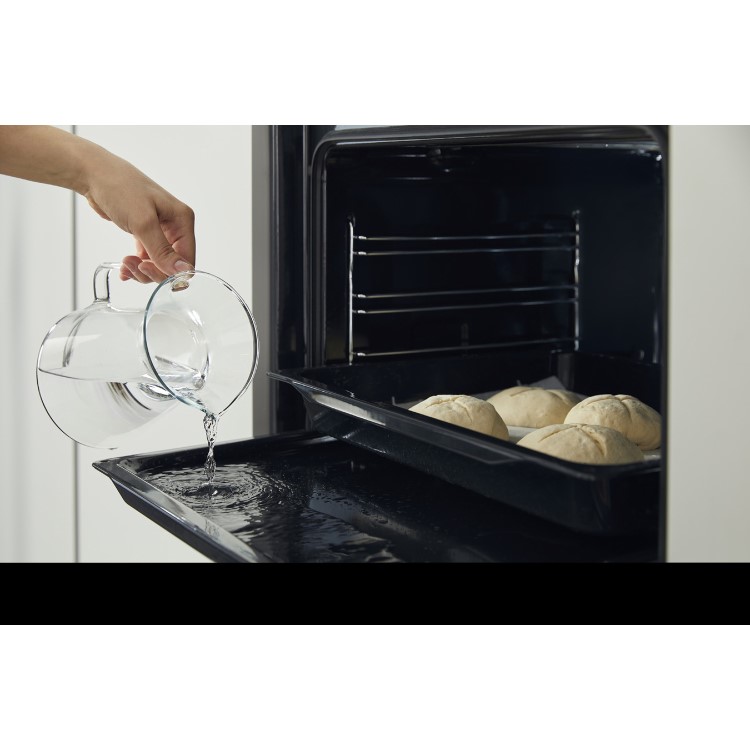 Refurbished Hisense BI62211CX 60cm Single Built In Electric Oven with Catalytic Cleaning Stainless Steel