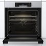 Refurbished Hisense BI62211CX 60cm Single Built In Electric Oven with Catalytic Cleaning Stainless Steel
