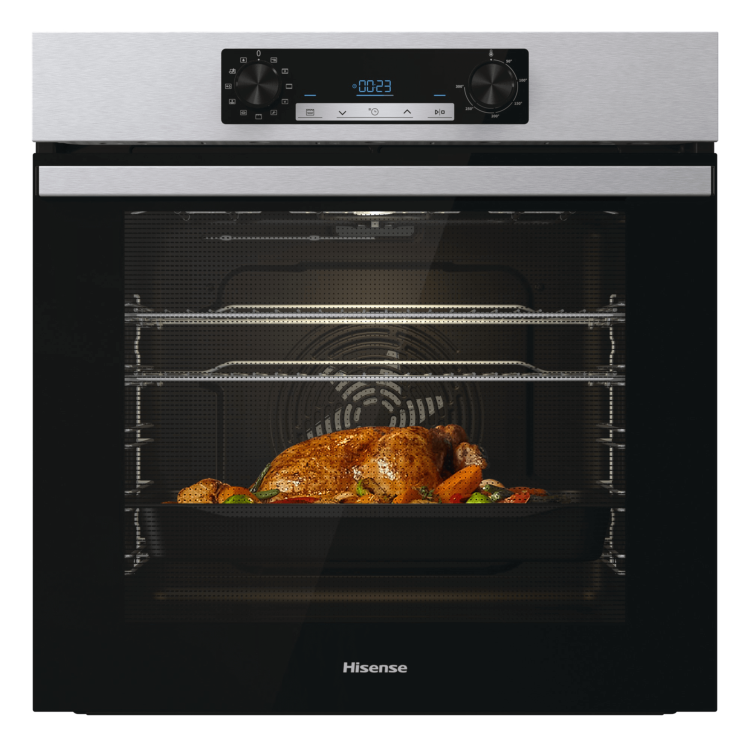 Hisense BI62212AXUK Electric Fan Assisted Single Oven - Stainless Steel