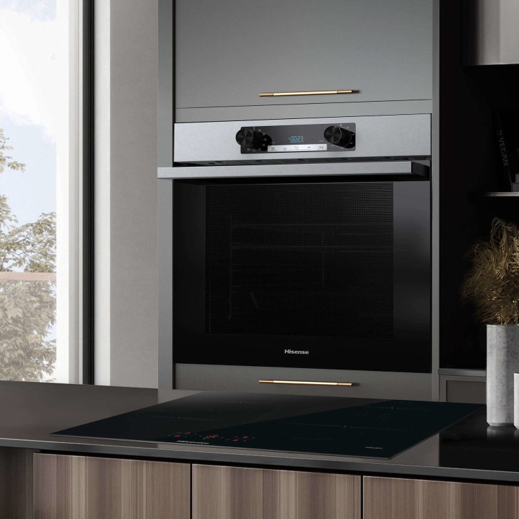 Hisense BI62212AXUK Electric Fan Assisted Single Oven - Stainless Steel
