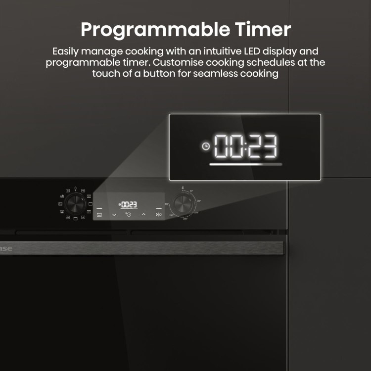 Hisense Hi2 BI622ABPGUK Electric Single Oven - Black