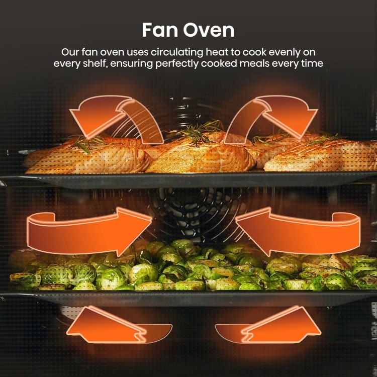 Hisense Hi2 BI622ABPGUK Electric Single Oven - Black