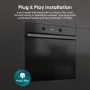 Hisense Hi2 Built In Electric Single Oven - Black