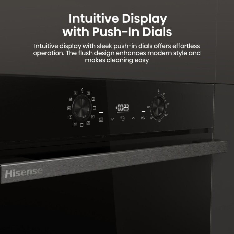 Hisense Hi2 BI622ABPGUK Electric Single Oven - Black