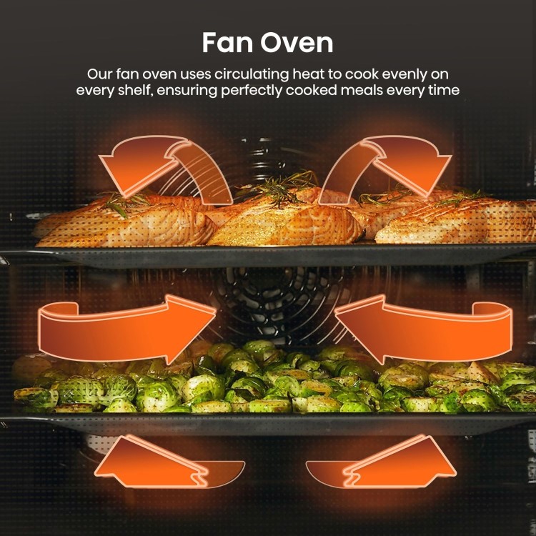 Hisense Hi2 BI622AXPGUK Electric Single Oven - Stainless Steel