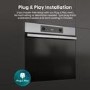 Hisense Hi2 Built In Electric Single Oven - Stainless Steel