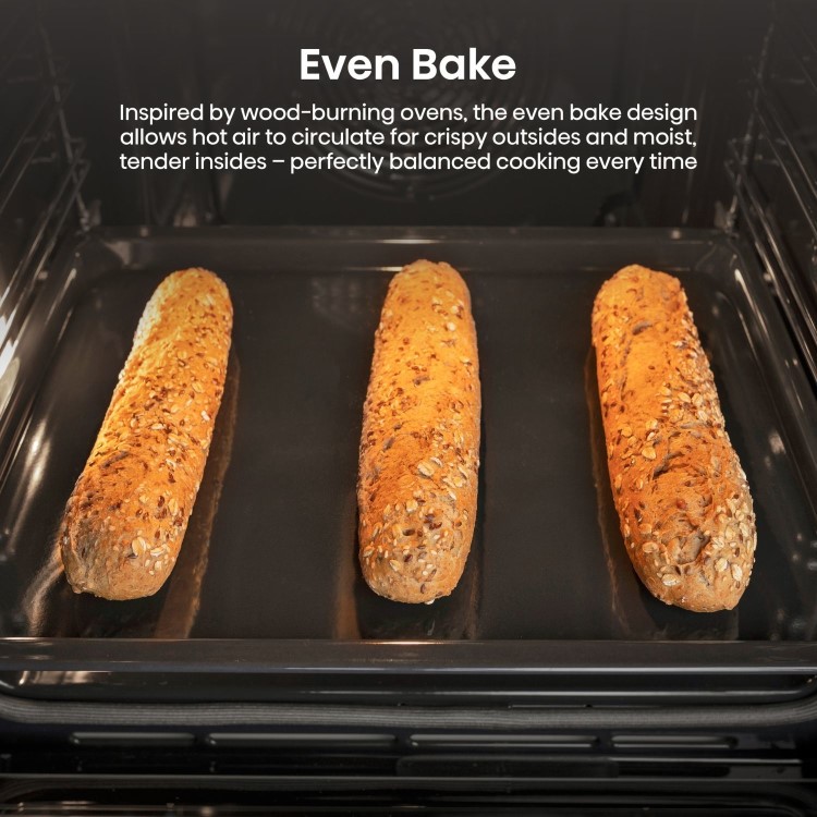 Hisense Hi2 BI622AXPGUK Electric Single Oven - Stainless Steel