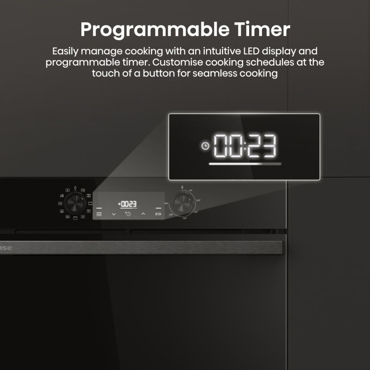 Hisense Hi2 Built In Electric Single Oven - Black
