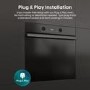 Hisense Hi2 Built In Electric Single Oven - Black