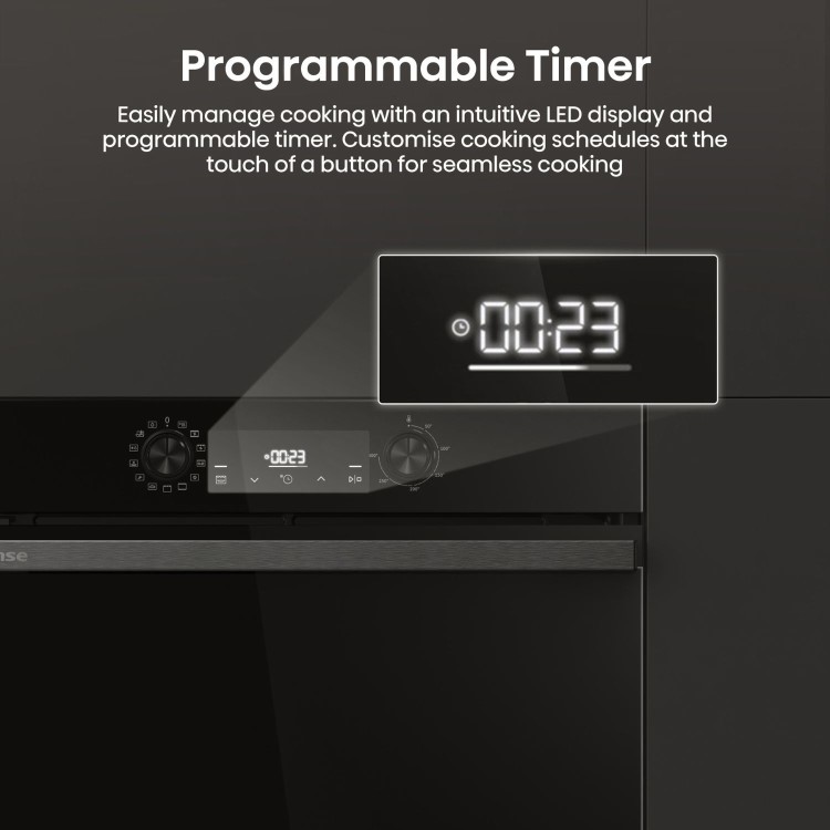 Hisense Hi2 Built In Electric Single Oven - Black