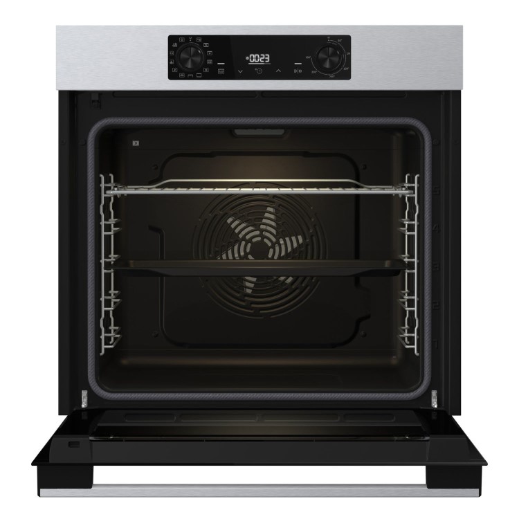 Hisense Hi2 BI626PXUPUK Electric Single Oven with Pyrolytic Cleaning - Stainless Steel