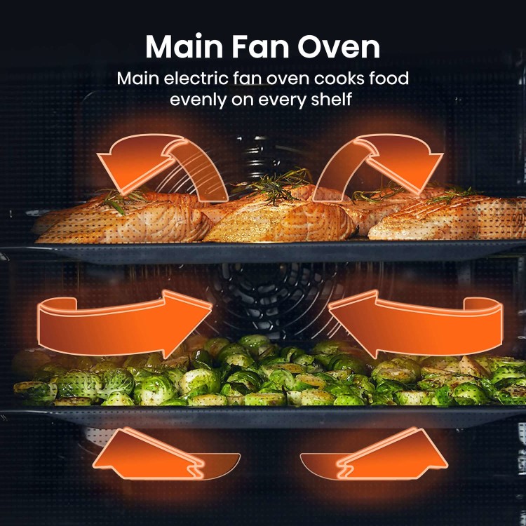 Hisense BI64211PB Electric Self Cleaning Single Oven - Black