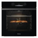 78929295/1/BI64211PB Refurbished Hisense BI64211PB Electric Self Cleaning Single Oven - Black