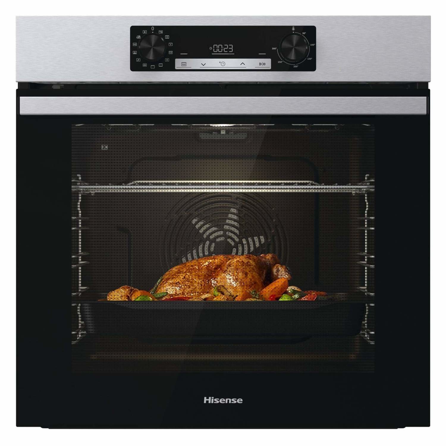 Hisense BI64211PX Electric Self Cleaning Single Oven - Stainless Steel