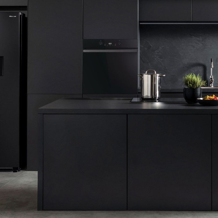 Hisense Hi4 BI64223ADBGUK BlackLine Electric Single Oven - Jet Black