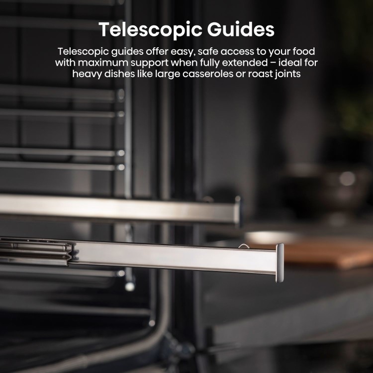 Hisense Hi4 BI64223ADBGUK BlackLine Electric Single Oven - Jet Black