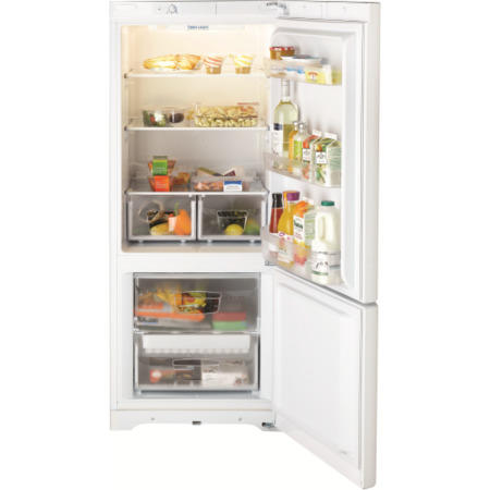 Indesit BIAA10 Static 1.5m Tall Freestanding Fridge Freezer in White
