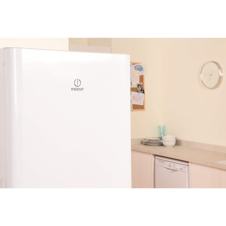 Indesit BIAA12P Free-Standing Fridge Freezer in Polar white