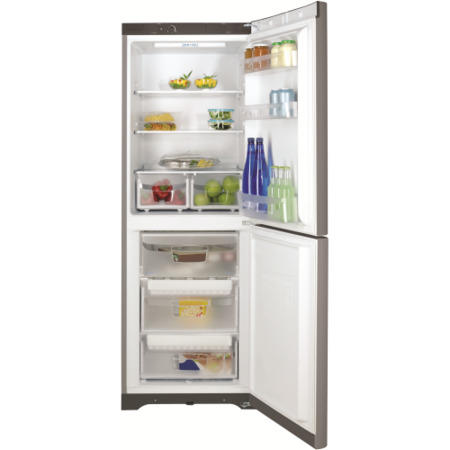 Indesit BIAA12SI Freestanding Fridge Freezer - Silver