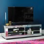 LPD Biarritz Mirrored TV Stand with Diamante Trim - TV's up to 40"