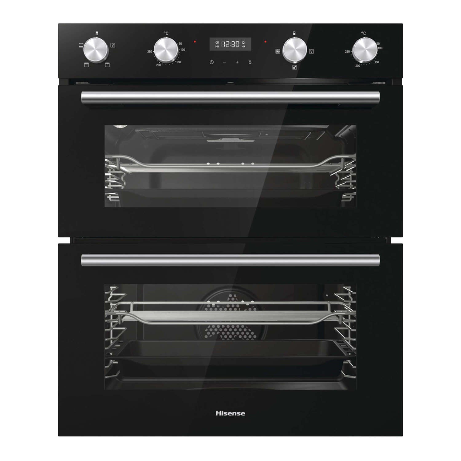 Hisense BID75211BGUK Electric Built Under Double Oven - Black