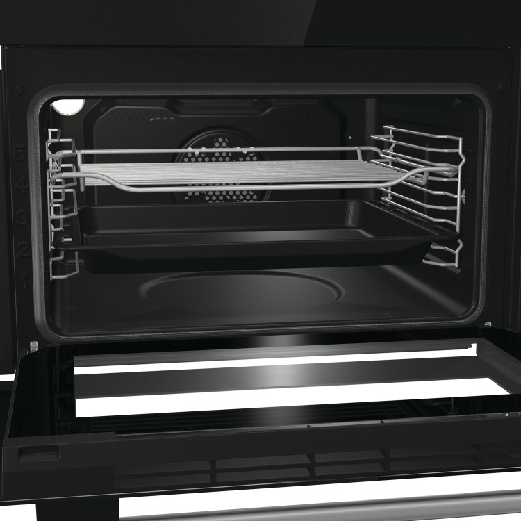 GRADE A3 - Hisense BID75211XUK Electric Built-under Double Oven with Enamel Coating - Stainless Steel