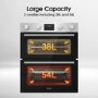 Hisense Built-Under Electric Double Oven - Stainless Steel