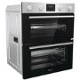 GRADE A3 - Hisense BID75211XUK Electric Built-under Double Oven with Enamel Coating - Stainless Steel