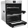 GRADE A3 - Hisense BID75211XUK Electric Built-under Double Oven with Enamel Coating - Stainless Steel