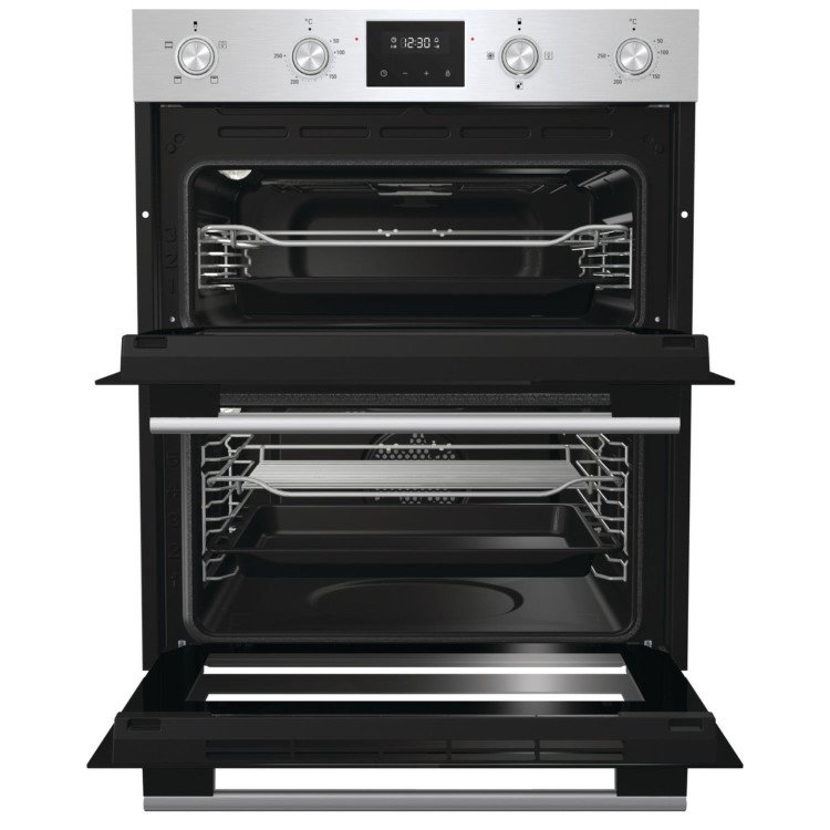 Hisense BID79222CXUK Built-In Electric Double Oven - Stainless Steel