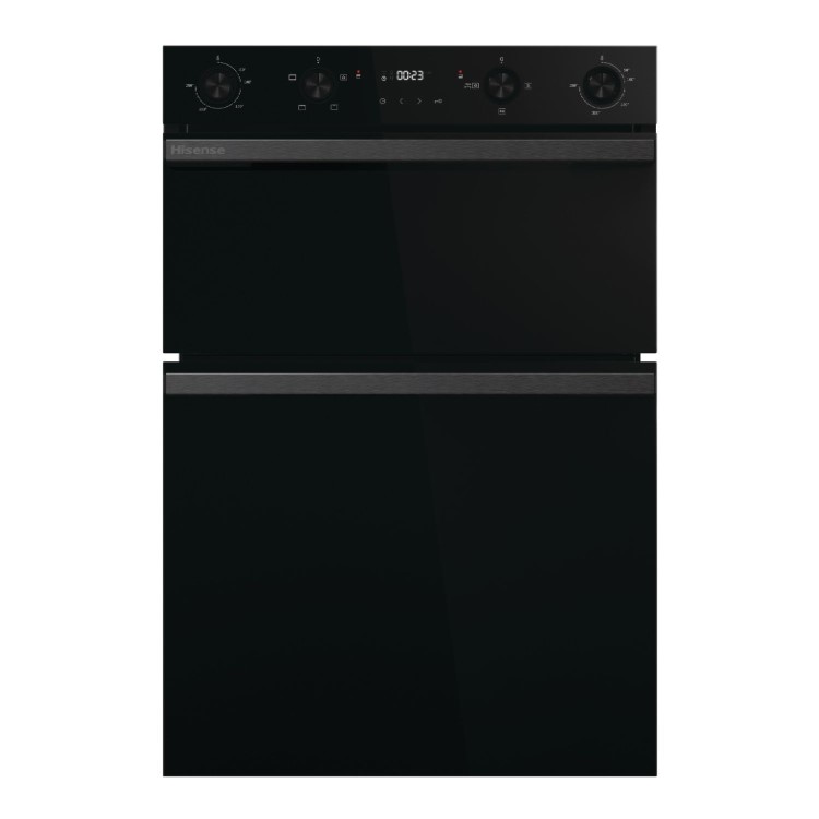 Hisense Hi6 BID914221ADBG Built-In Electric Double Oven - Black