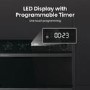 Hisense Hi6 BID914221ADBG Built-In Electric Double Oven - Black
