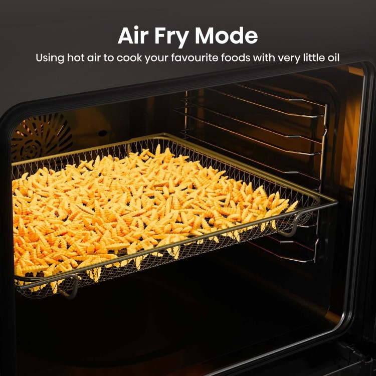 Hisense Hi6 BID914221ADBG Built-In Electric Double Oven - Black