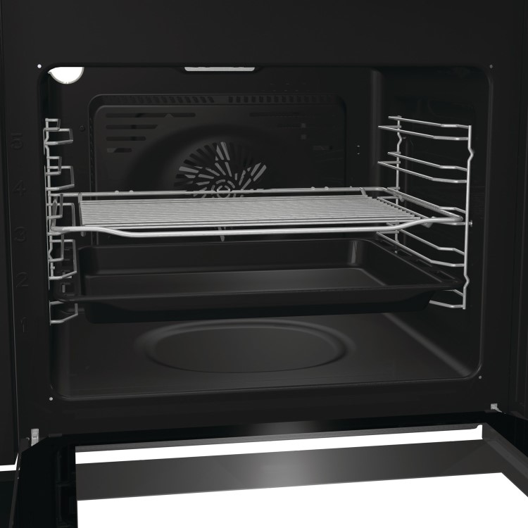 Refurbished Hisense BID95211XUK 60cm Double Built In Oven Stainless Steel