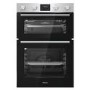 Refurbished Hisense BID95211XUK 60cm Double Built In Oven Stainless Steel