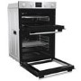 Refurbished Hisense BID95211XUK 60cm Double Built In Oven Stainless Steel
